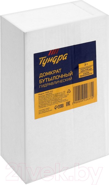 Изображение товара Бутылочный домкрат Tundra 9422638