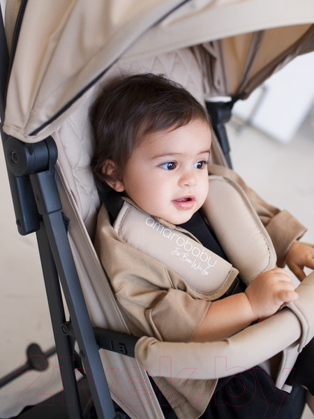 Изображение товара Детская прогулочная коляска Amarobaby Airy / AB23-10AIRY/03 (бежевый)