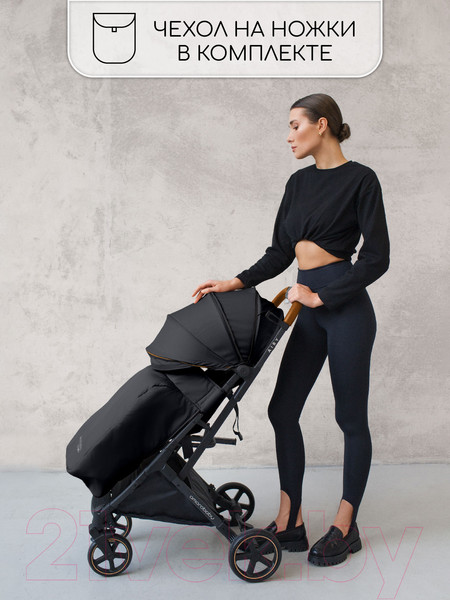 Изображение товара Детская прогулочная коляска Amarobaby Airy / AB23-10AIRY/09 (черный)