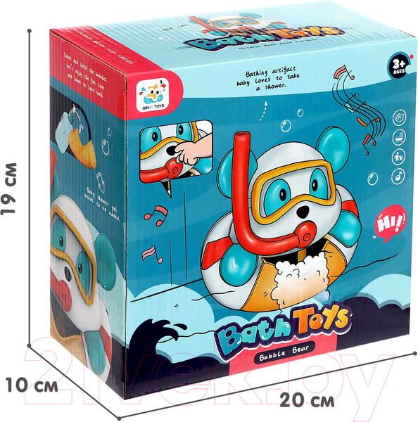 Изображение товара Игрушка для ванной Sima-Land Мишка HN1868 / 9935625