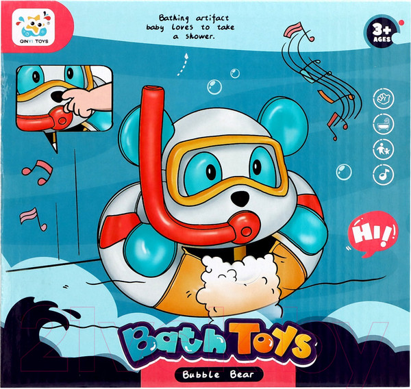 Изображение товара Игрушка для ванной Sima-Land Мишка HN1868 / 9935625