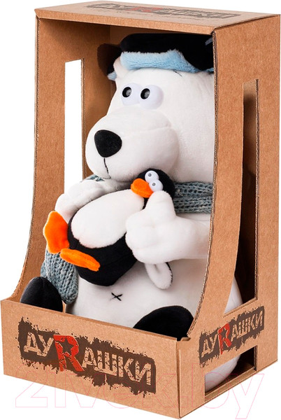 Изображение товара Мягкая игрушка ДуRашки Полярный медведь и пингвин / MT-MRT-D04202313-26