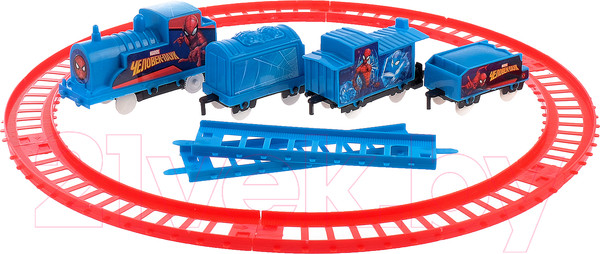 Изображение товара Железная дорога игрушечная Marvel Суперпоезд 988-4/988-5/988-6 / 2996756