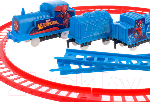 Изображение товара Железная дорога игрушечная Marvel Суперпоезд 988-4/988-5/988-6 / 2996756