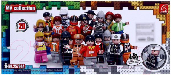 Изображение товара Элемент конструктора Ausini 25794A / 5214129 (20шт)