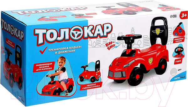 Изображение товара Каталка детская Автоград Ночной гонщик QX-3392-2 / 4462045