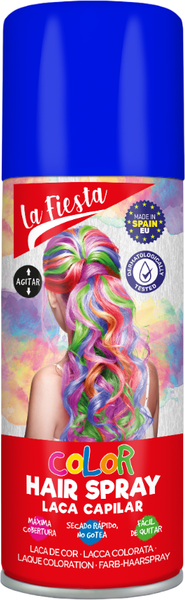 Изображение товара Тонирующий спрей для волос La Fiesta Laca Capilar Fluorescente Azul (125мл)
