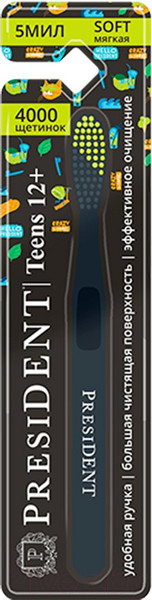 Изображение товара Зубная щетка PresiDent 12+