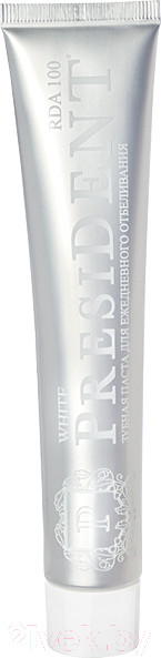 Изображение товара Зубная паста PresiDent White 100 RDA (75г)