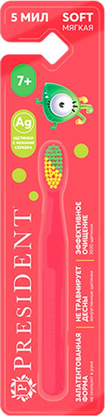 Изображение товара Зубная щетка PresiDent 7+