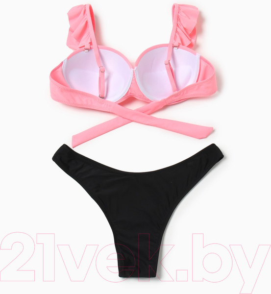 Изображение товара Купальник для плавания Minaku 9924558 (р.46, розовый/черный)