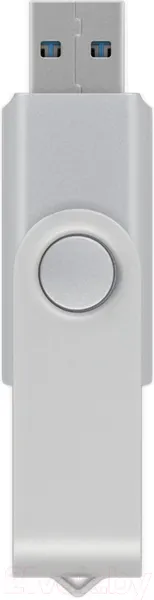 Изображение товара USB flash накопитель Mirex Swivel Silver 128GB (13600-FM3SS128)