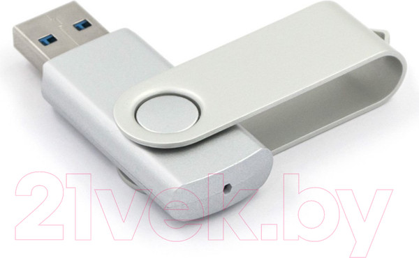 Изображение товара USB flash накопитель Mirex Swivel Silver 512GB (13600-FM3SS512)
