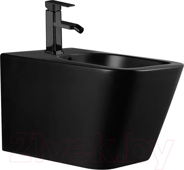 Изображение товара Биде подвесное Abber Rechteck AC1250MB (черный матовый)
