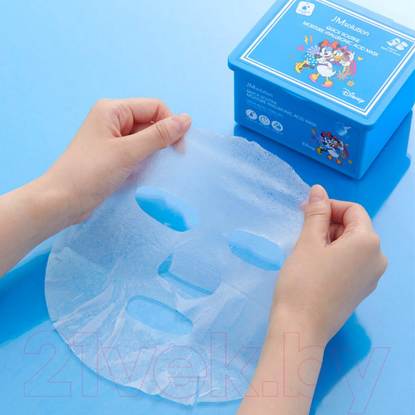 Изображение товара Набор масок для лица JMsolution Disney Quick Routine Moisture Hyaluronic Acid Mask (30шт)