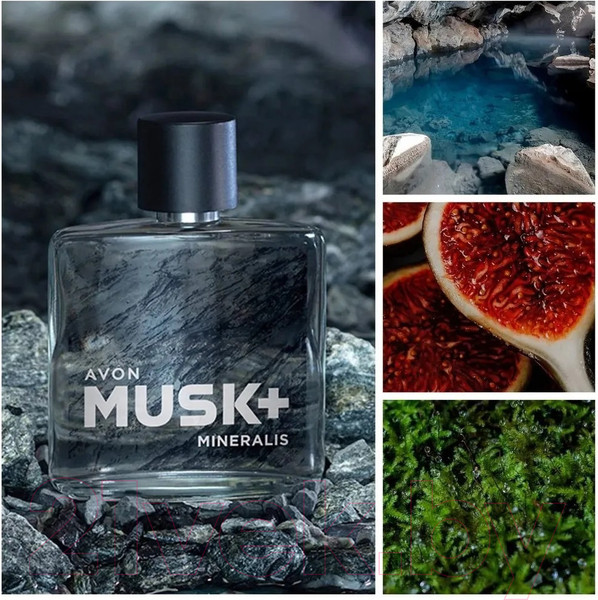 Изображение товара Туалетная вода Avon Musk Mineralis+ (75мл)