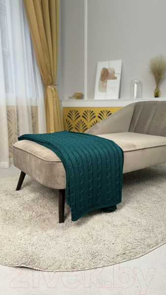 Изображение товара Плед Romgil РВ0064-АК6 (120x110, морская волна)