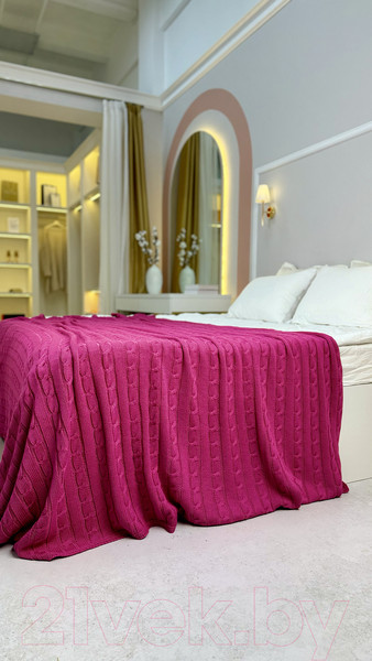 Изображение товара Плед Romgil РВ0068-ШЕ6 (175x205, рубиновый)