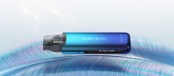 Изображение товара Электронный парогенератор VooPoo Vmate Pro 900mAh (3мл, синий/голубой)