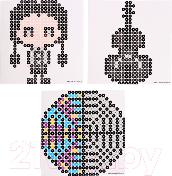 Изображение товара Развивающая игра Эврики Аквамозаика. Мрачные истории / 9900635 (1006шт)