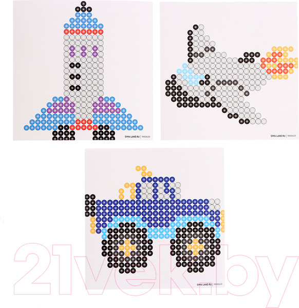 Изображение товара Развивающая игра Эврики Аквамозаика. Транспорт / 9900639 (723шт)