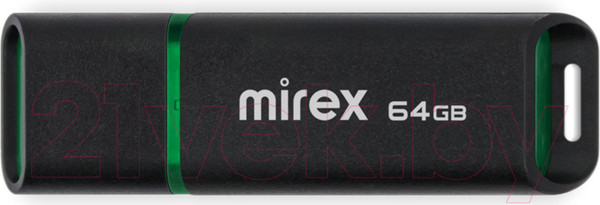 Изображение товара USB flash накопитель Mirex Spacer Black 64GB (13600-FMUSBK64)