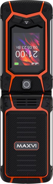 Изображение товара Мобильный телефон Maxvi E 10 (оранжевый)