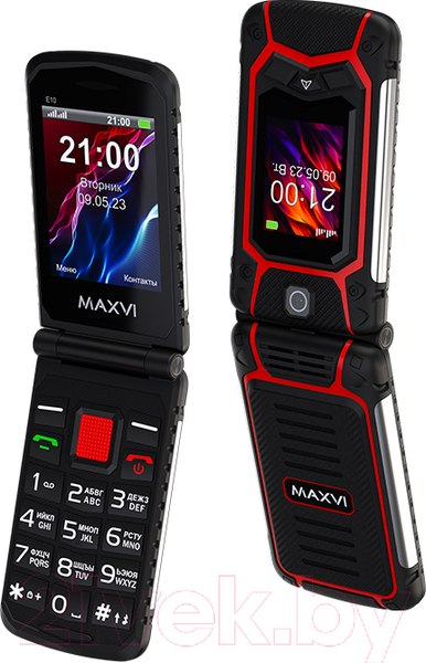 Изображение товара Мобильный телефон Maxvi E 10 (красный)