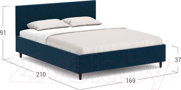 Изображение товара Двуспальная кровать Moon Family 1259 / К005045