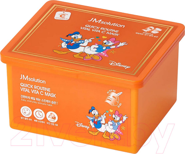Изображение товара Набор масок для лица JMsolution Disney Quick Routine Vita C Mask Осветляющие (30шт)