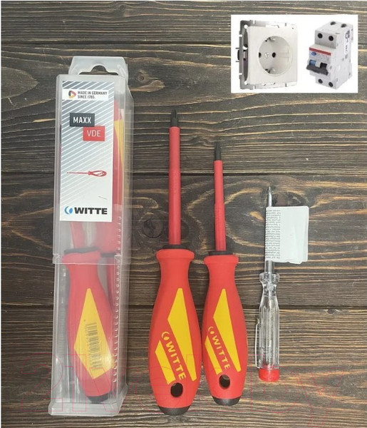 Изображение товара Набор отверток Witte 653714416