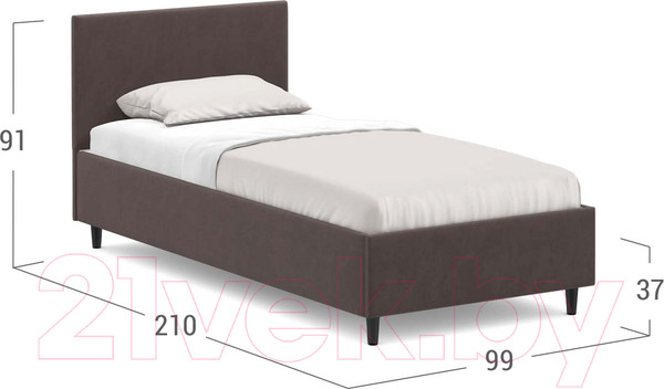 Изображение товара Односпальная кровать Moon Family 1259 / MF005449