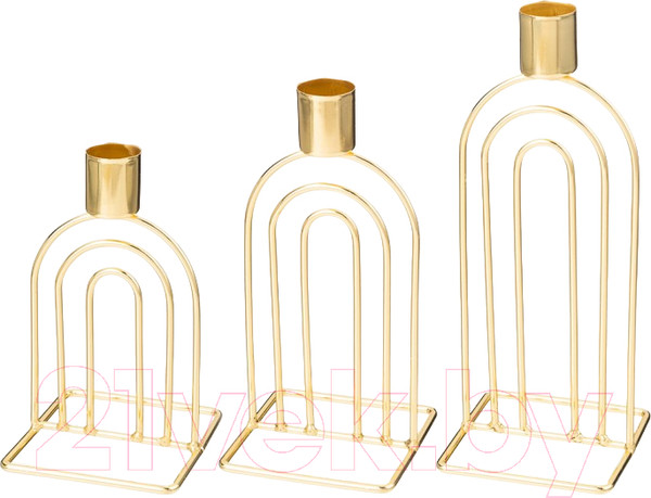 Изображение товара Набор подсвечников Bronco 120-204 (3шт)