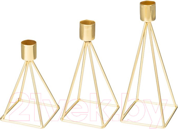 Изображение товара Набор подсвечников Bronco 120-203 (3шт)