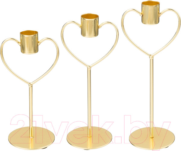 Изображение товара Набор подсвечников Bronco 120-201 (3шт)