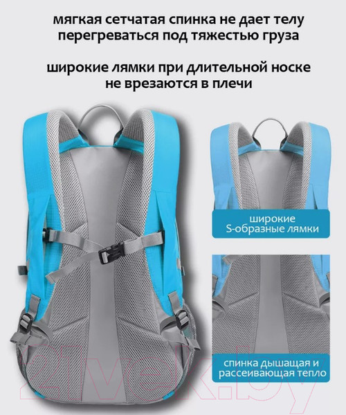 Изображение товара Рюкзак туристический Tigernu T-B9500 (синий)