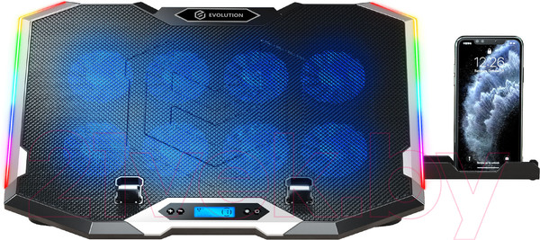 Изображение товара Подставка для ноутбука Evolution LCS-07 RGB с активным охлаждением