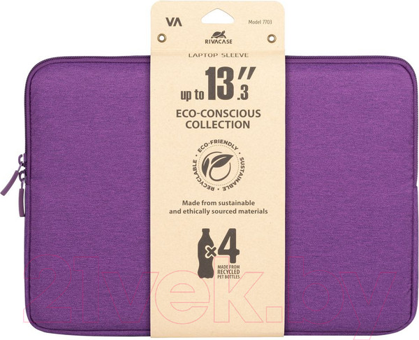 Изображение товара Чехол для ноутбука Rivacase Eco 7703 (фиолетовый)