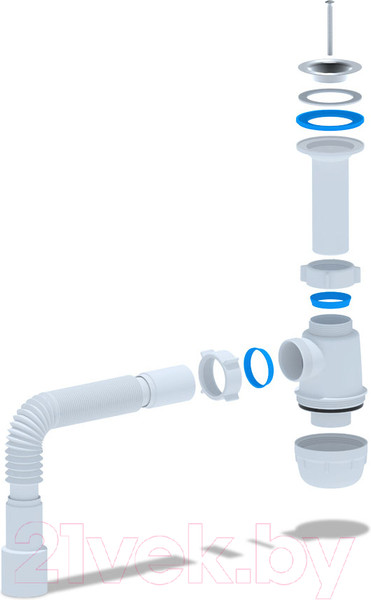 Изображение товара Сифон Ани Пласт А0515