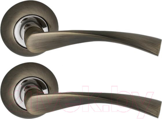 Изображение товара Ручка дверная VERDI 23АВ/70 завертка (бронза, механизм L70)