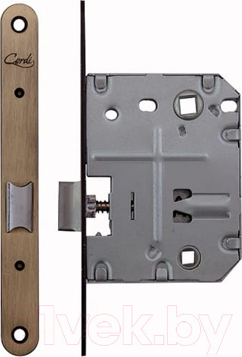 Изображение товара Ручка дверная VERDI 23АВ/70 завертка (бронза, механизм L70)