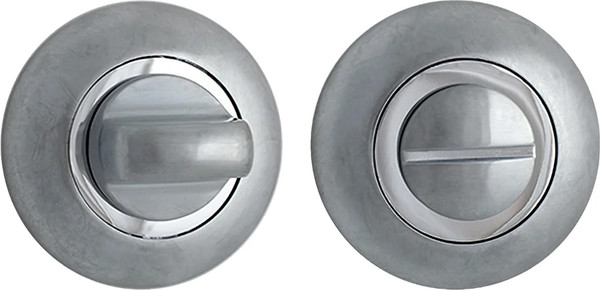 Изображение товара Ручка дверная VERDI 23СР/70 завертка (хром, механизм L70)