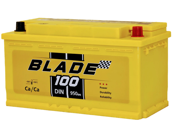 Изображение товара Автомобильный аккумулятор BLADE R 950A DIN100MF (100 А/ч)