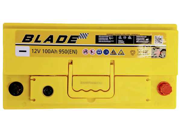 Изображение товара Автомобильный аккумулятор BLADE R 950A DIN100MF (100 А/ч)