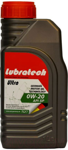 Изображение товара Моторное масло Lubratech Ultra 0W20 (1л)