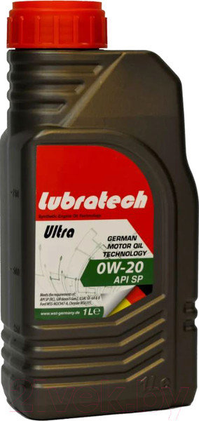 Изображение товара Моторное масло Lubratech Ultra 0W20 (1л)