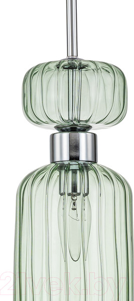 Изображение товара Потолочный светильник ESCADA Gloss 1141/1S (Chrome/Green)