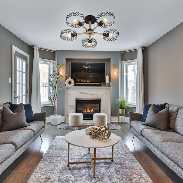 Изображение товара Люстра ESCADA Banjo 679/5P (Black)