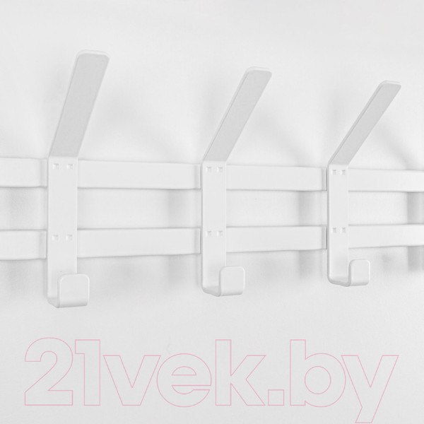 Изображение товара Вешалка для одежды ЗМИ Торонто 32 с полкой / ВСПТ32 (белый)