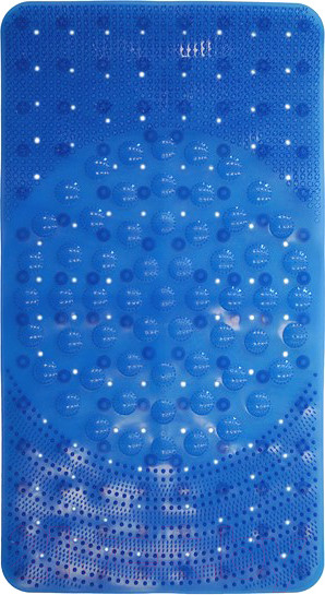 Изображение товара Коврик на присосках Вилина Лужайка 68071 (68x38, синий)